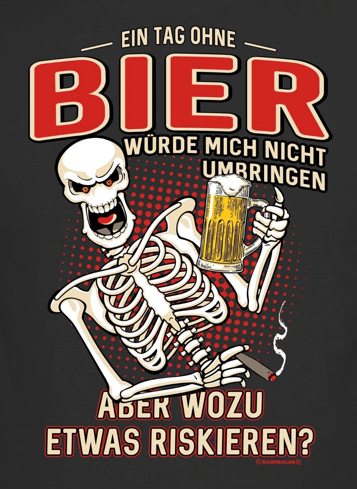 Men's Quote T-Shirt A Day Without Beer Funny Men's Gifts Shirts Black
