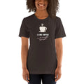 I like coffee and maybe 3 people Short-Sleeve Unisex Cotton T-Shirt