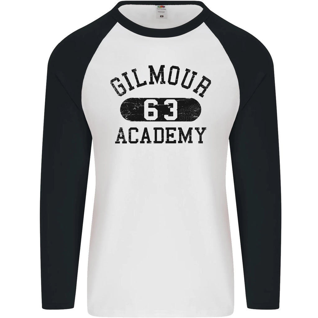 Dave Gilmour Academy 63 Mens L/S Baseball T-Shirt