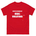 Custom Apparel - OSHA T-shirt