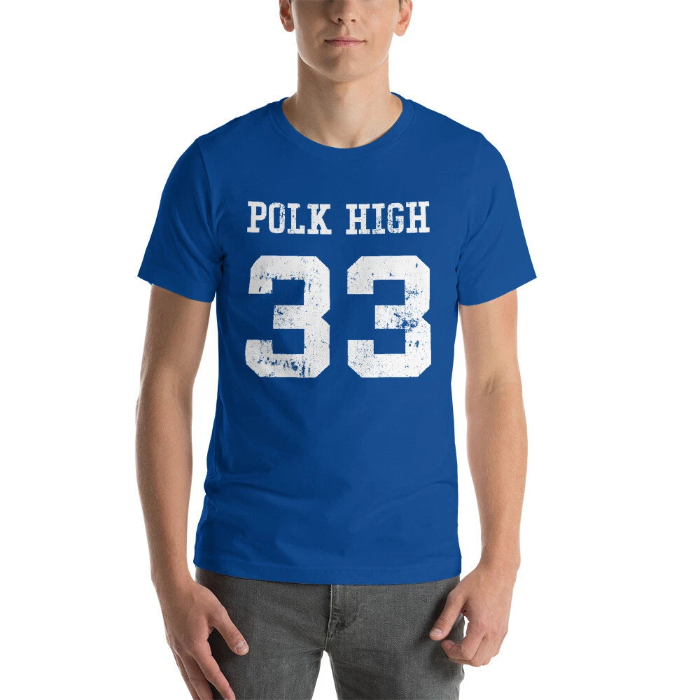 Polk High, Al Bundy (#33 Jersey) Unisex T-Shirt - PRINTED TWO SIDES!