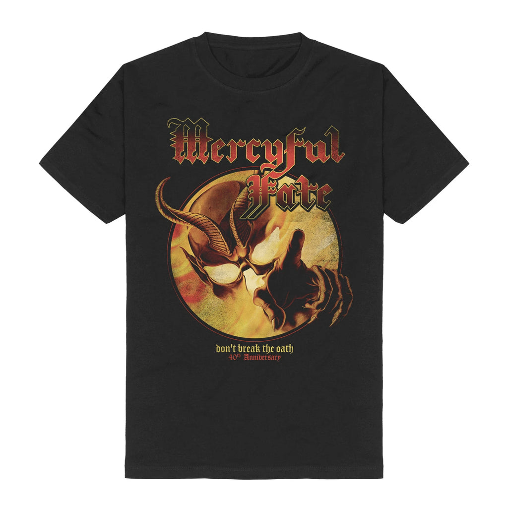 Mercyful Fate Dont Break The Oath 40th Anniversary T-Shirt Official Band Merch