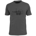 Mens Richard Trevithick's 1804 Steam Locomotive Train Blueprint T Shirt