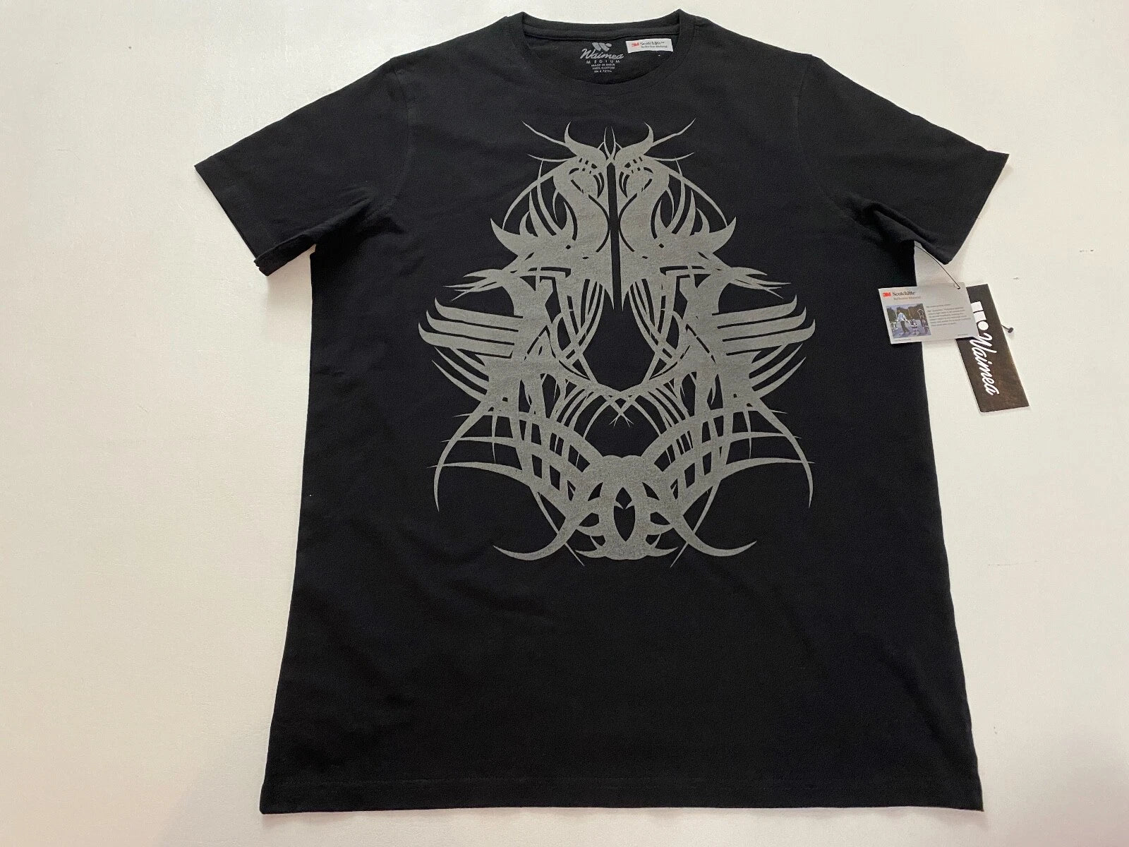 Men's Waimea Basics Men Adult Black T Shirt Size M