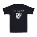 Wait I'm Goated Funny Cat Meme Humor Quote Saying Gift Vintage Men's T-Shirt