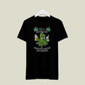 Black  X-LARGE  Mens Gildan T Shirt Simple Man Beer Doobies Boobies 420 Weed