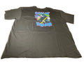 Chillin’ Like A Villian Mens T-Shirt Sz 3XL Black Skull Grim Reaper 100% Cotton