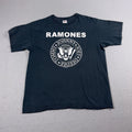 Vintage RAMONES Band Shirt Men L Black  1999 Anvil Punk Rock Graphic Tee