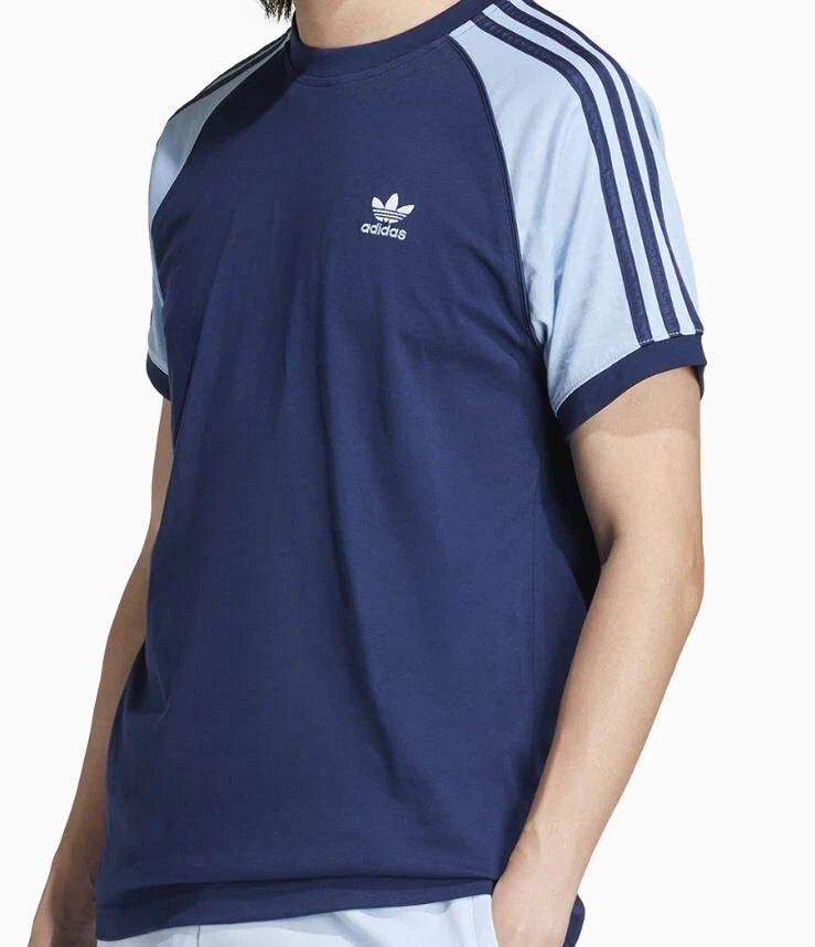 NEW MENS ADIDAS ORIGINALS 3-STRIPES CALIFORNIA TEE SHIRT ~SIZE LARGE  #IY4868 BM