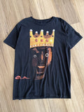A Kanye West ‘Power’ George Condo crown tee from 2011, reprinted on a new shirt.