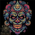 An Evil Clown Mask Skull Mens Cotton T-Shirt Tee Top