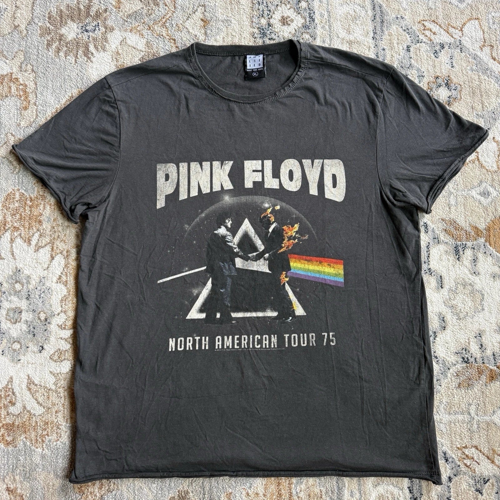 Amplified Pink Floyd North American Tour Tee T-shirt XL Grunge Goth Punk Skater