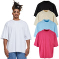 Build Your Brand Oversized Sleeve Tee Printable Men's T-Shirt Cotton New