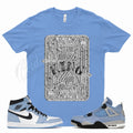 Carolina KING T Shirt for J1 4 University Blue 1 Hyper Royal UNC 1 3