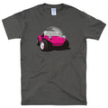 Classic Baja Beach Buggy T Shirt Dune Racer Vintage Car Top