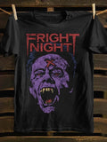 Fright Night" Men's T-Shirt - Vintage Punk Rock Band Inspired, Soft 100% Cotton,