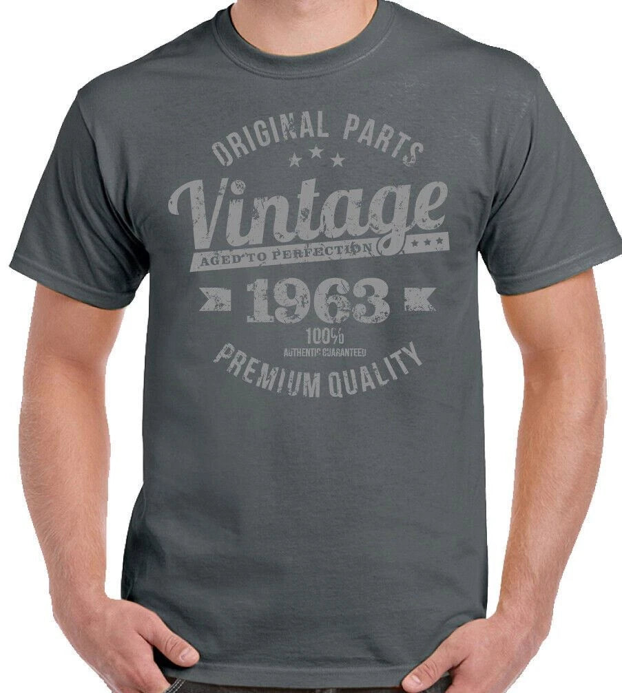 Vintage Year 1963 Premium Quality Mens 63rd Birthday T-Shirt 63 Year old Gift