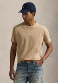 Polo Ralph Lauren Mens Script Logo T-Shirt KHAKI  XXL NWT