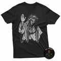 Divine Reflection Modern Sacred Art In Monochrome T-Shirt