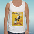 Canotta T-Shirt " Champagne Poster " Tank Top Gift Idea