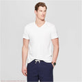 Men's Every Wear V-Neck T-Shirt Goodfellow & Co White M *SEE DEAL!!!*