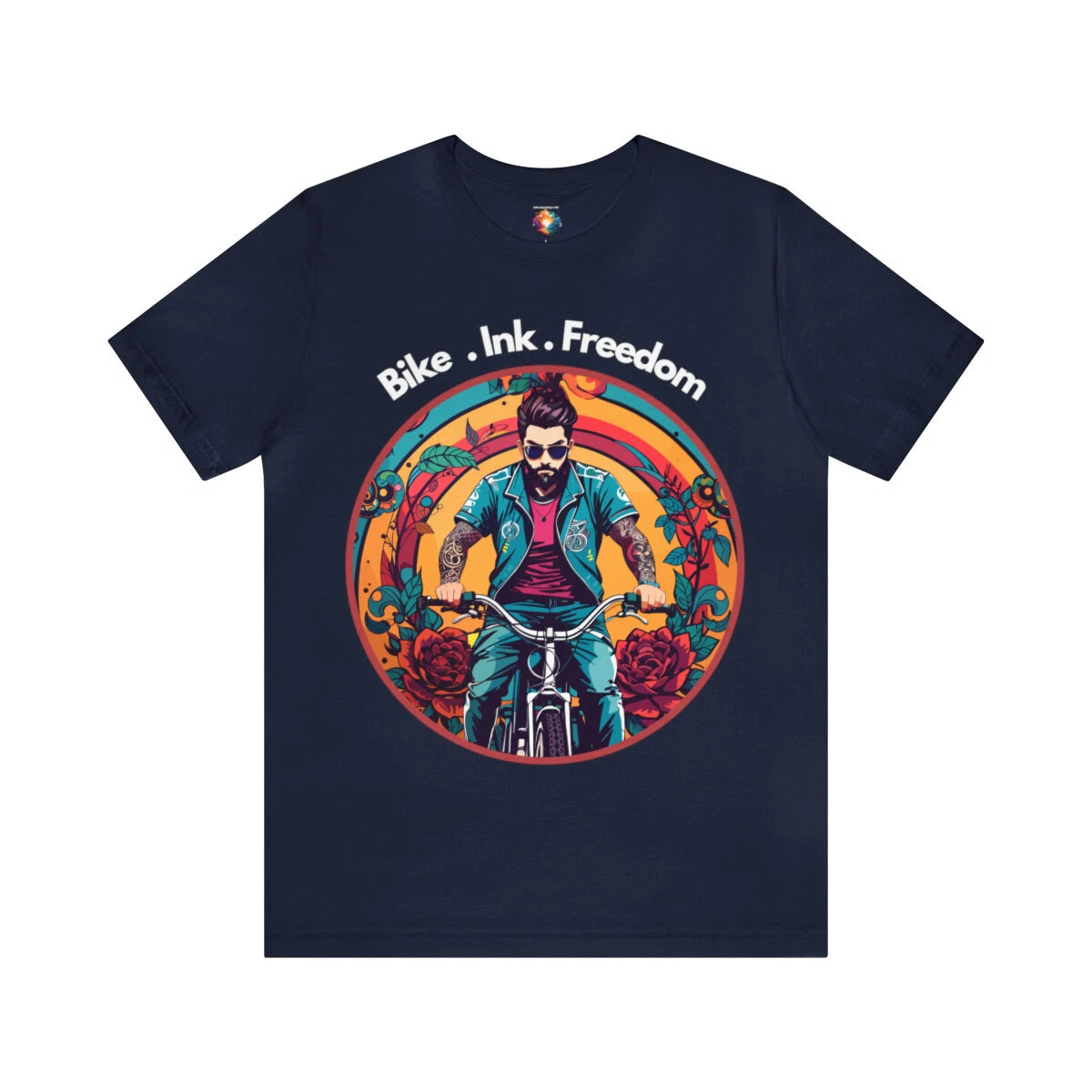 Men's Cycling T-Shirt - Stylish & Sustainable Bike Shirt | Bike . Ink . Freedom