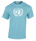 UN United Nations Peace Keeper Light Sky Blue T-shirt Cotton Logo Shirt S - 5XL