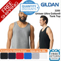 🔥 Gildan Men's Ultra Cotton Sleeveless Classic Fit Tank Top Up To 3XL 2200