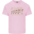 Weekly Coffee To Alcohol Evolution Wine Mens Cotton T-Shirt Tee Top