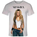 Sexy SHAKIRA 3D Printing Casual T-shirt Polyester 100-160 & S-5XL Unisex.