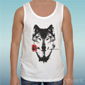 Canotta T-Shirt " Wolf Pink Wolf " Tank Top Gift Idea Road To Happiness