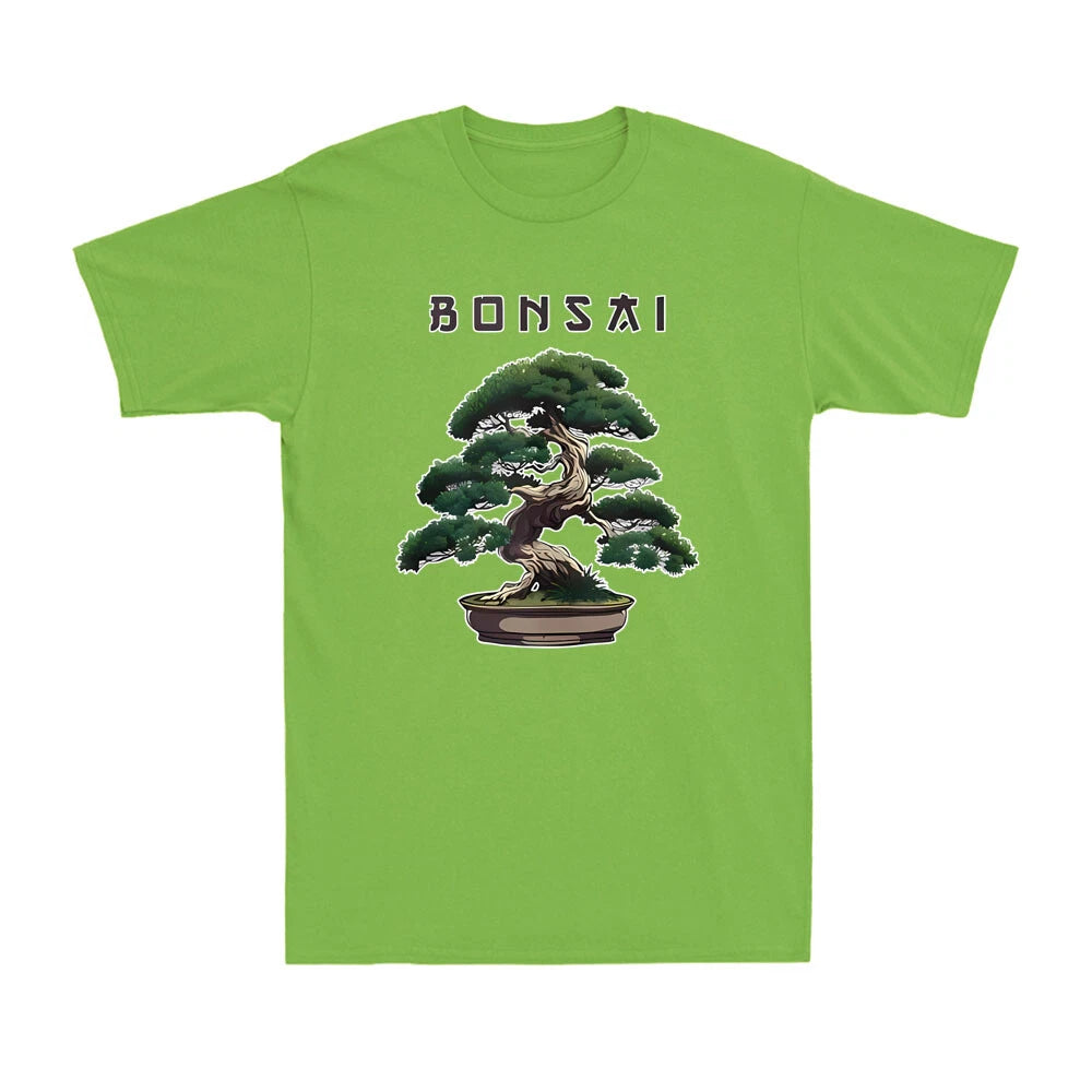 Bonsai Tree Shirt Funny Japanese Bonsai Tree Whisperer Novelty Men's T-Shirt
