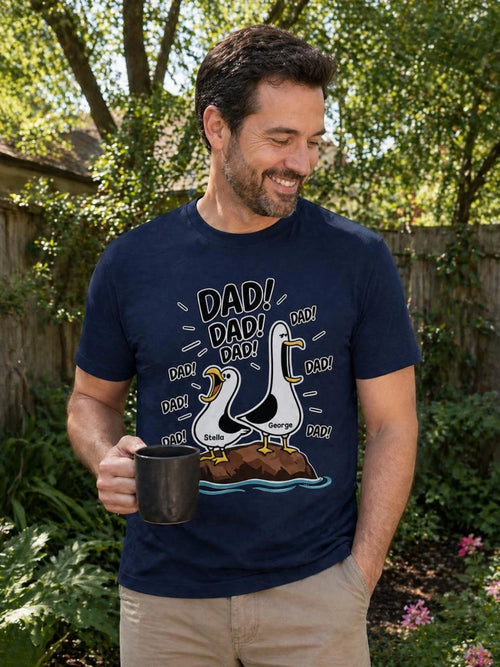 2026 Seagull Dad Dad Dad - Trending Personalized Shirt - Funny Father's Day Gift