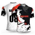 Custom Team Jersey Shirt Personalized Name Number Sport T Shirt Men Women Unisex