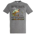 Youth Designz Rod Out The Fun Begins Mens T-Shirt Print Fishing Fishing