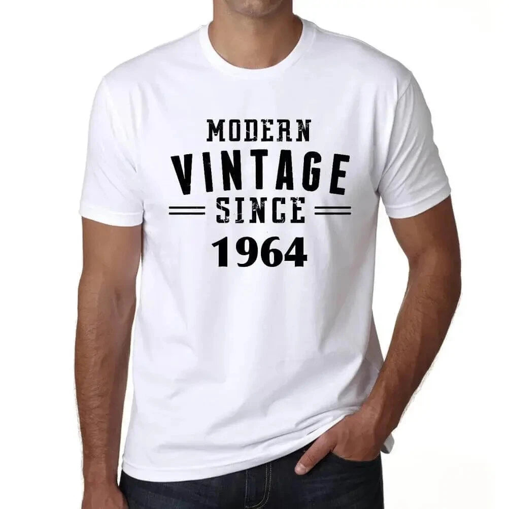 ULTRABASIC Men's T-Shirt Vintage Modern Since 1964 Modern Vintage Since