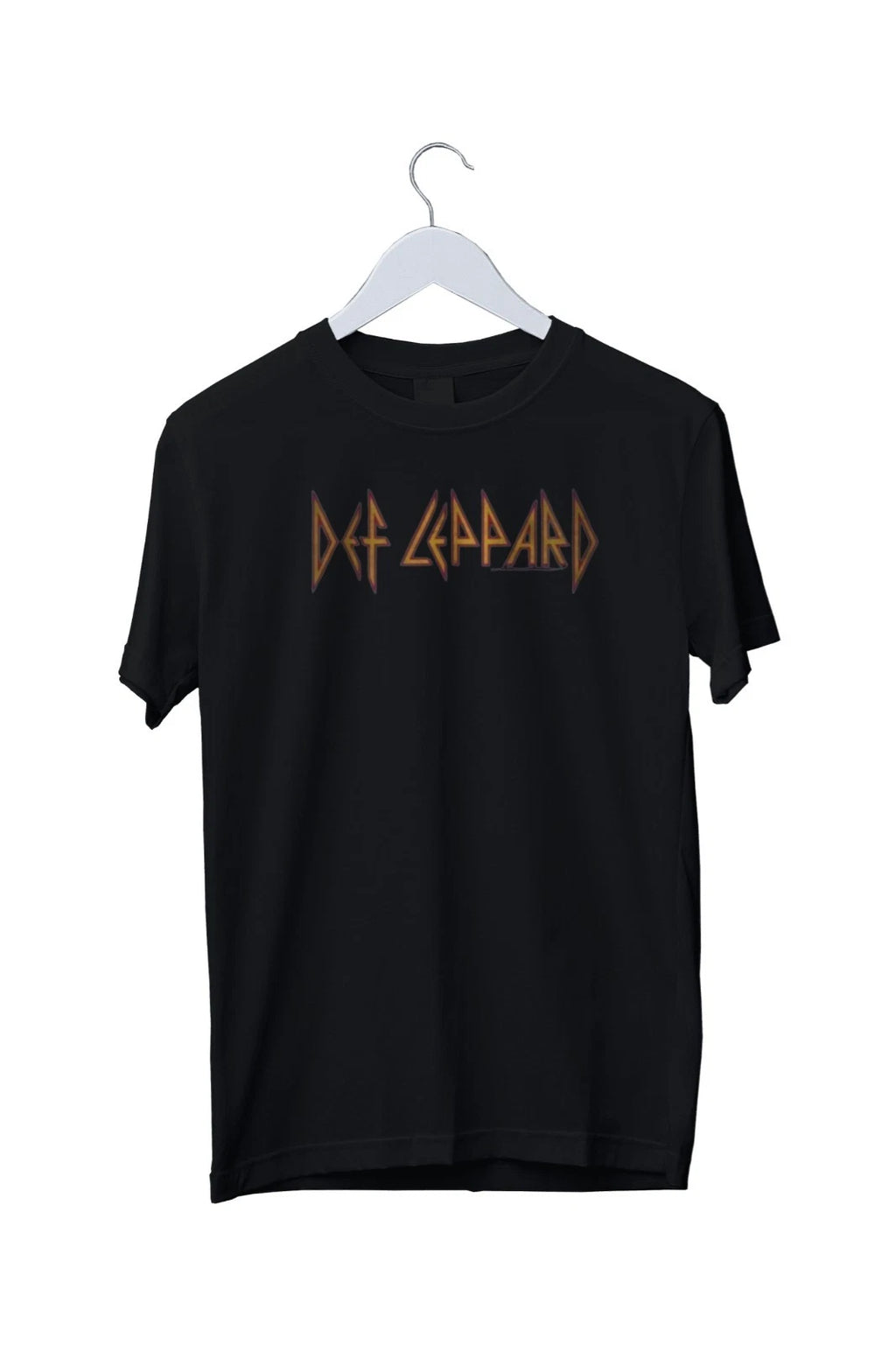 Def Leppard Logo Graphic Print Unisex T-Shirt Mens S M L XL 2 3 4 XL