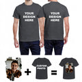 Personalized custom design - Name, text, image - Print your own T-shirt