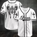 Jesus - Beautiful wings Baseball Jersey