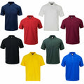 Mens Polo Shirt Classic Plain Short Sleeve T Shirt Summer Casual Sports Leisure