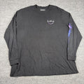 Urban Pipeline Shirt Mens XL Black Long Sleeve NYC Skyline Galaxy Graphic