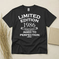 Limited Edition 1986 40th Birthday T Shirt Custom 40 Years Gildan Heavy Cotton