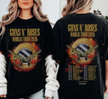 Guns And Roses World Tour 2026 North American Schedule Dates T-Shirt
