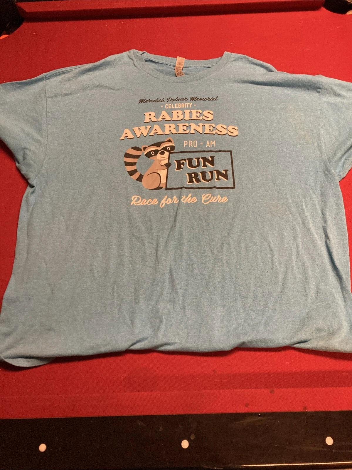 The Office Michael Scott 3XL T-Shirt Meredith Palmer Fun Run Race For the Cure