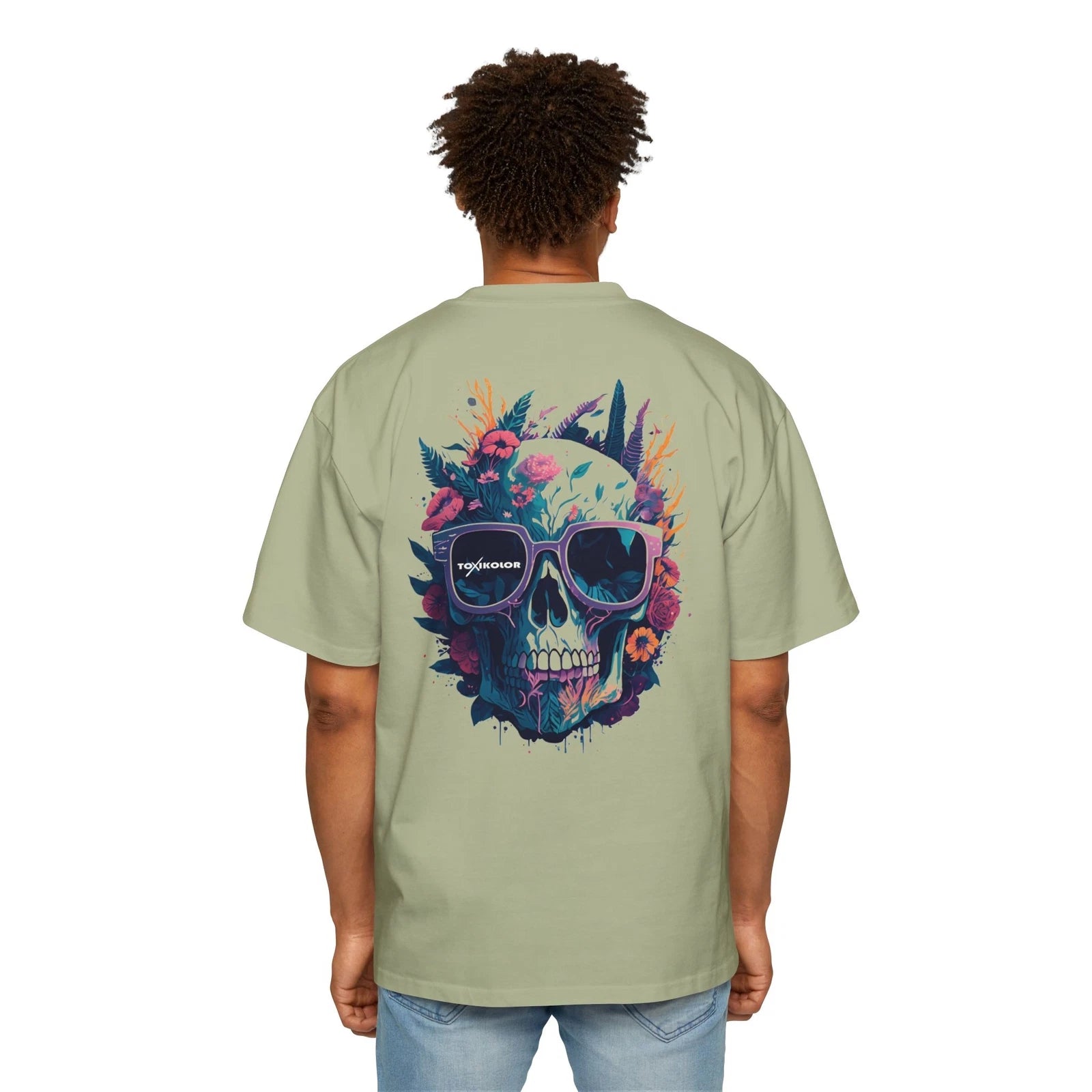 Men's Tee, Fashionable Printed T-Shirt Unique Design, Oversize