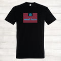 West Ham Football Casual Weekend Saturday COYI Irons The Hammers Top T Shirt