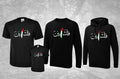 Free Palestine Calligraphy Design Hoody T-Shirt Sweatshirt Printed Save Gaza Top