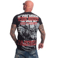 New Yakuza Men's Target Regular T-Shirt - Black