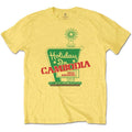 Dead Kennedys Holiday in Cambodia Yellow Official Men's T-Shirt Men's