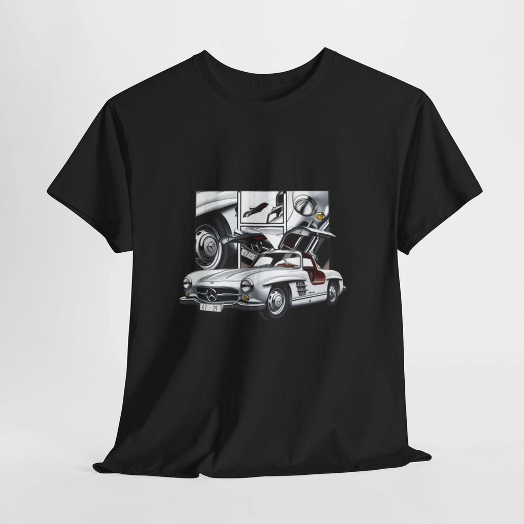 Mercedes-Benz 300 SL Gullwing T-SHIRT Unisex Heavy Cotton Tee